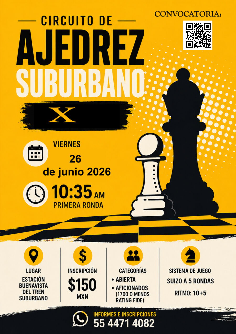 Cartel del torneo: Circuito Suburbano X