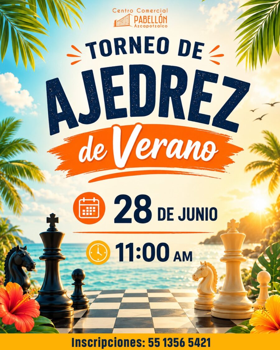 Cartel del torneo: Torneo de Verano 2026 — Pabellón Azcapotzalco