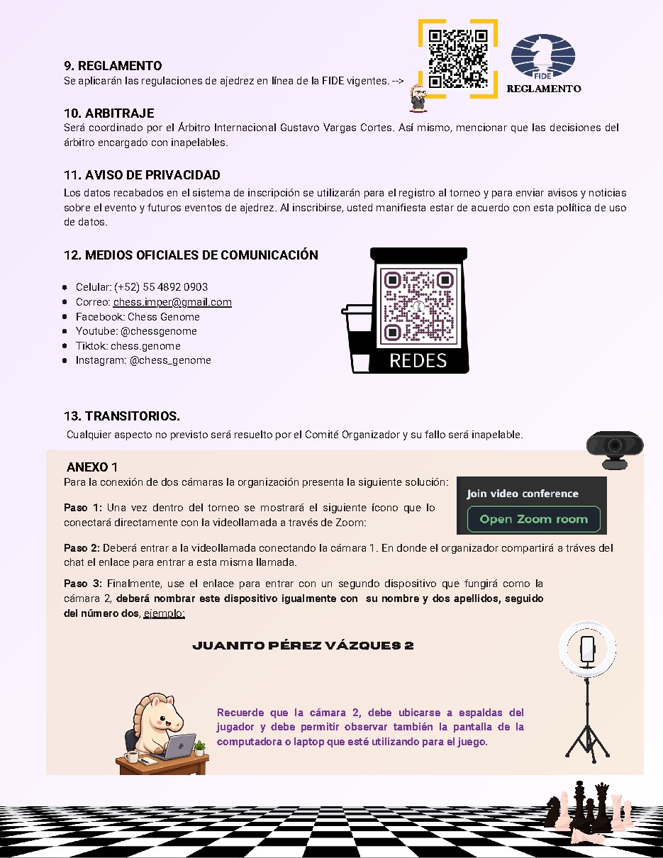 Convocatoria de Torneo ChessGenome ONLINE