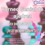 Convocatoria de Torneo genial de ajedrez