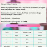 Convocatoria de Torneo genial de ajedrez