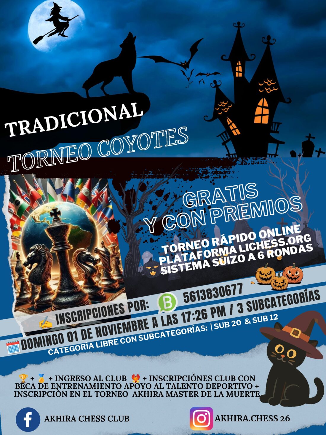 Convocatoria de TRADICIONAL TORNEO COYOTES ONLINE